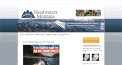 Desktop Screenshot of headwatersmontana.org
