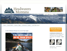 Tablet Screenshot of headwatersmontana.org